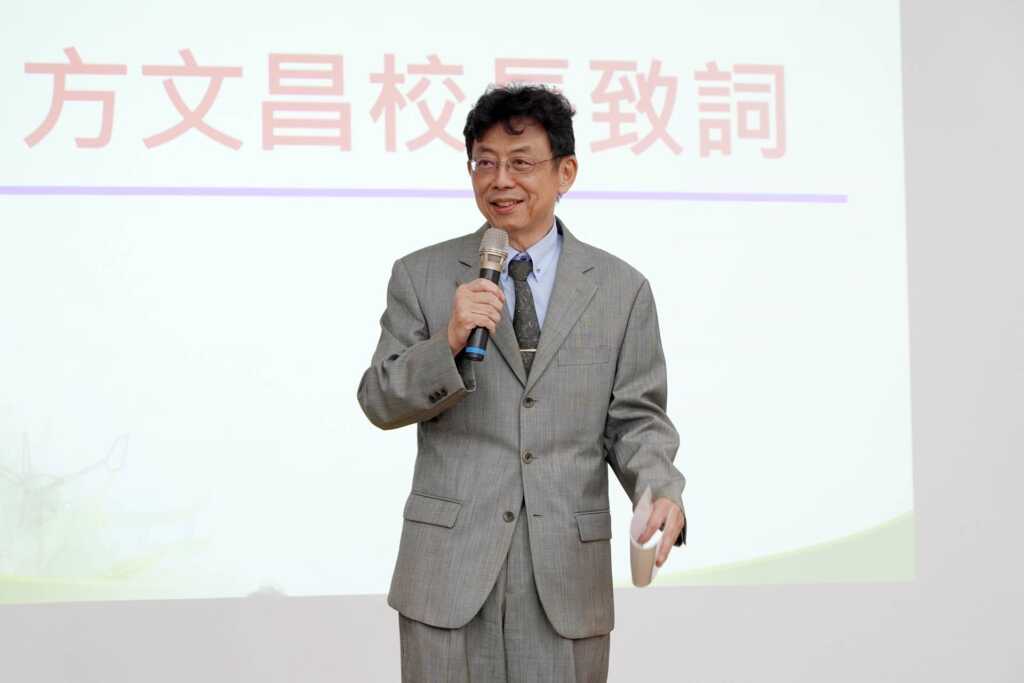 ▲大葉大學方文昌校長期盼學士後護理系為產業創造新契機。（記者林郁芯翻攝）